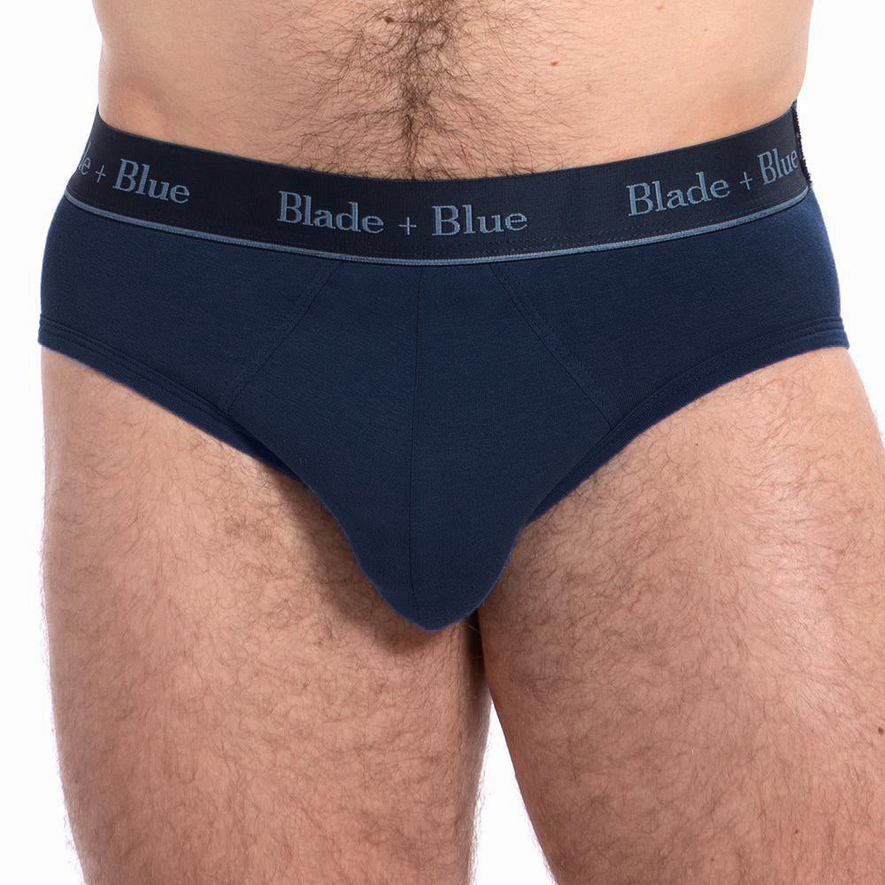 Mens Black Brief Underwear Made in USA – Blade + Blue