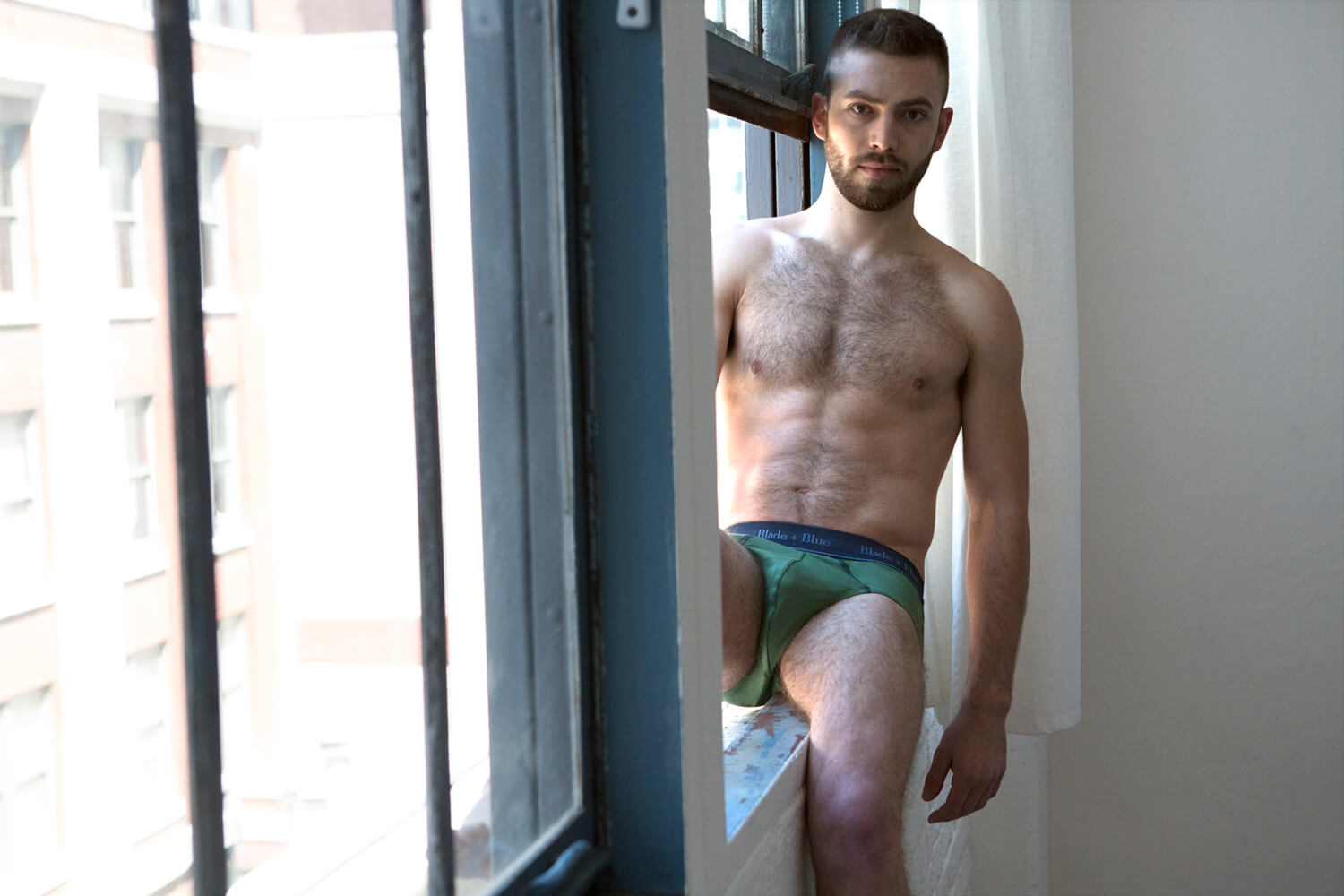 Grassy Green Classic Fit Brief Underwear - Made In USA