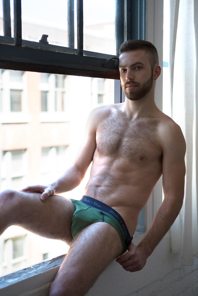 Grassy Green Classic Fit Brief Underwear - Made In USA