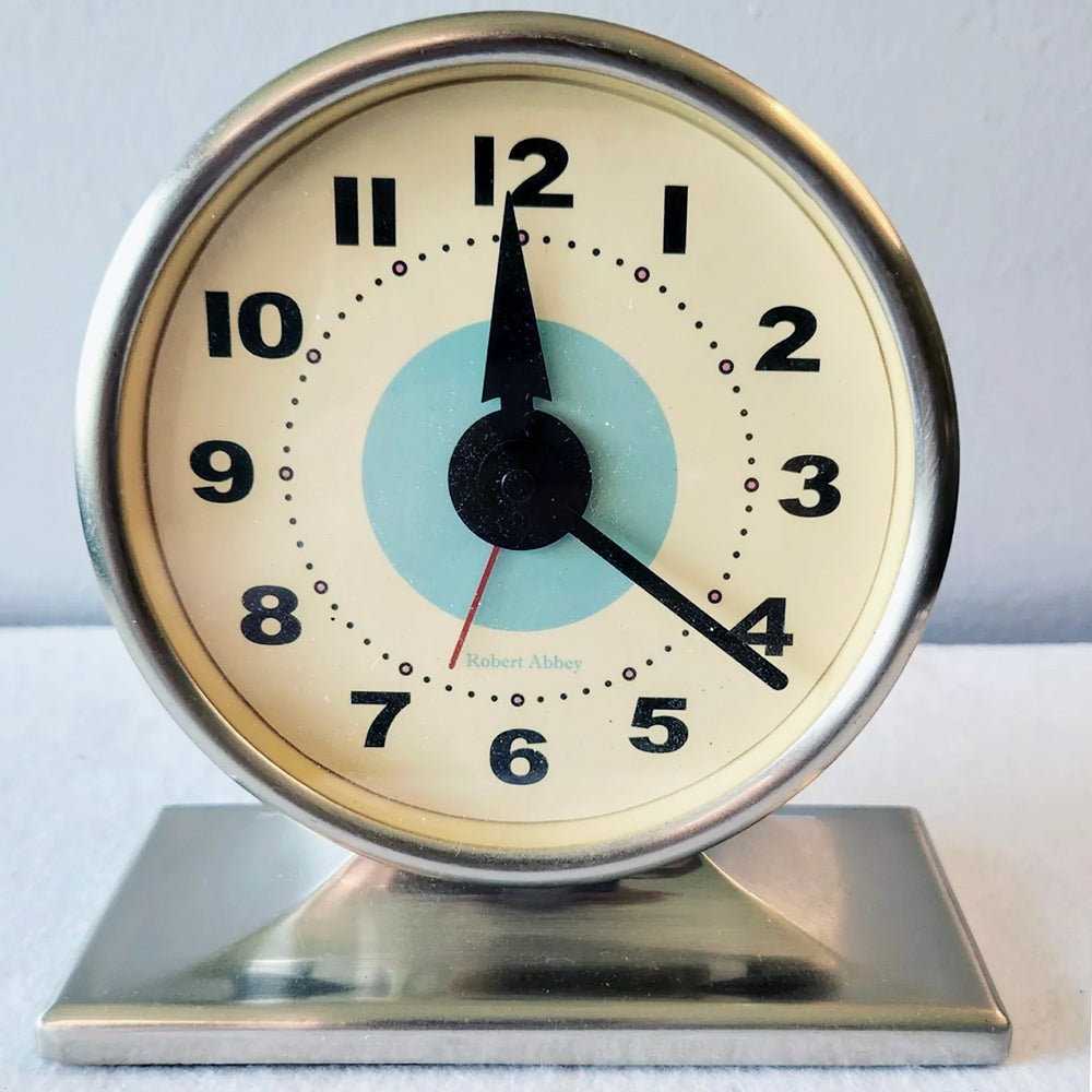 Vintage Robert Abbey Mid Century Alarm Clock