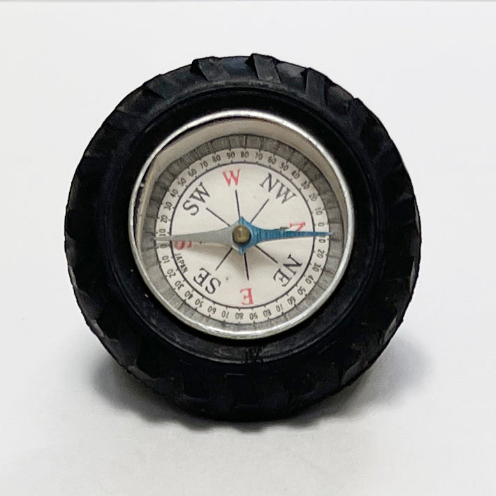 Vintage Tire Compass Works Great - Made in Japan