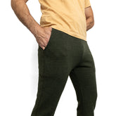 Dark Army Green Heather Hugger Jogger Sweatpants