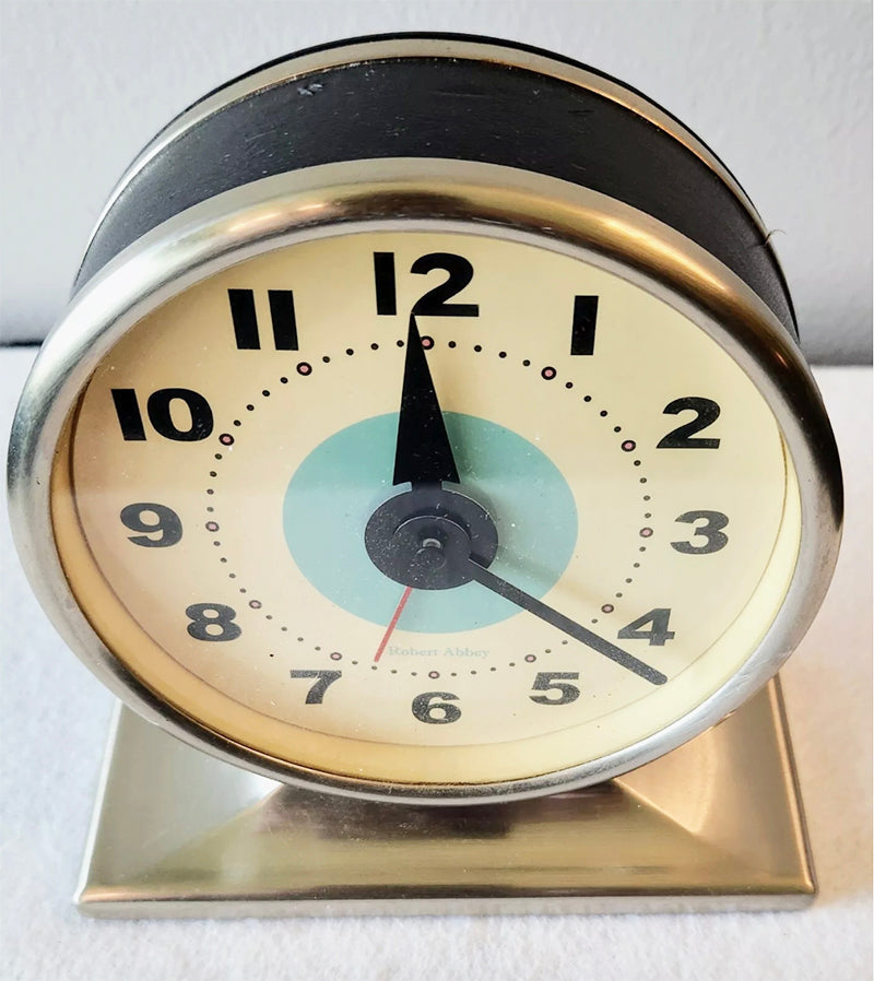 Vintage Robert Abbey Mid Century Alarm Clock