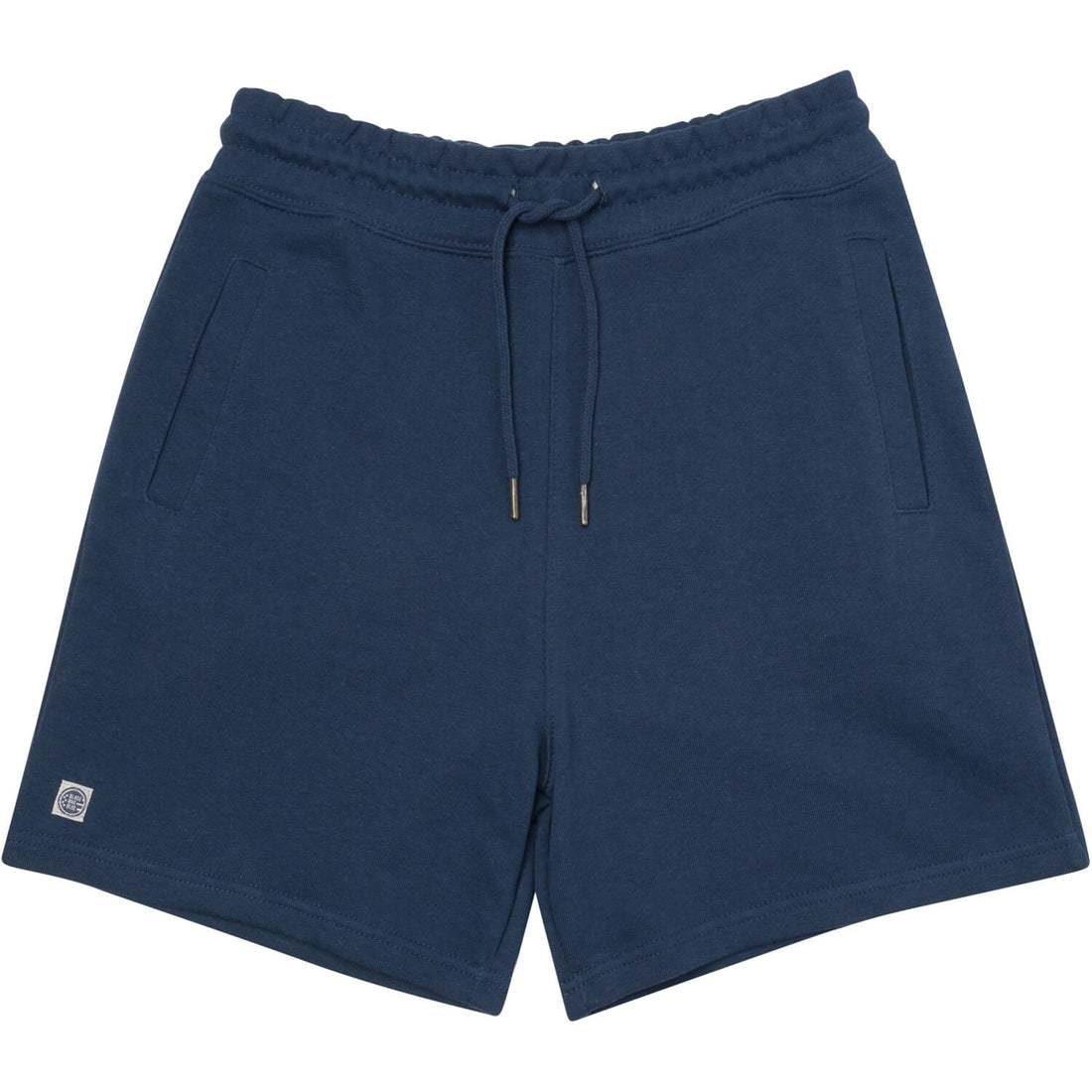 Organic Cotton 5&quot; Gym Sweatshort in Navy Blue