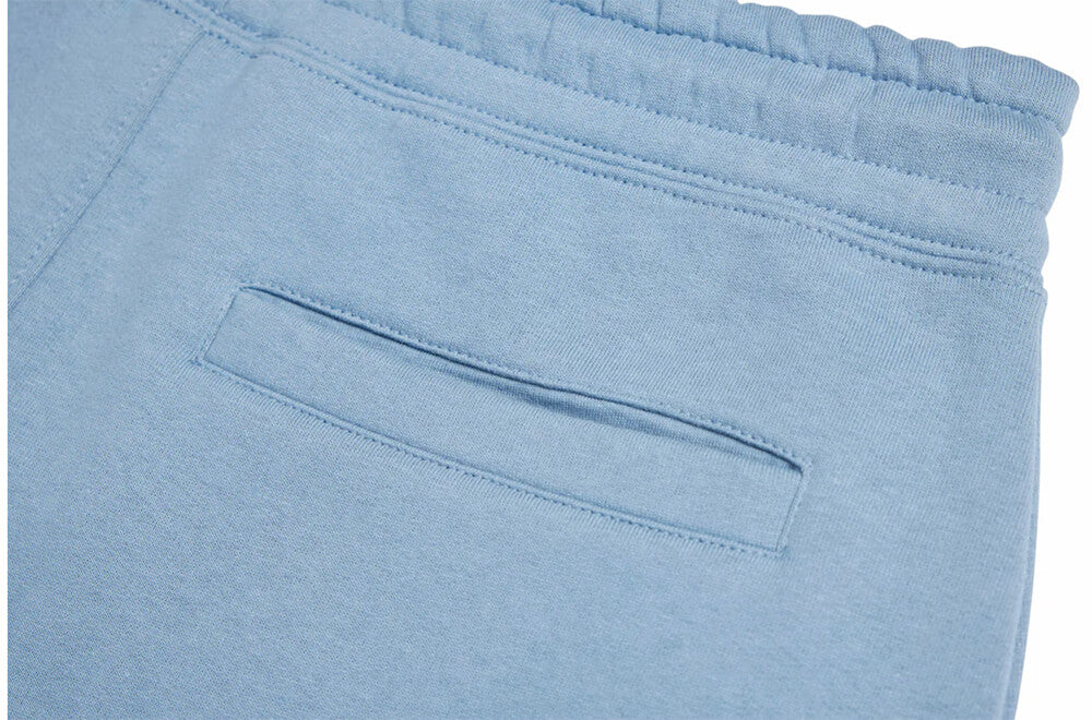 Organic Cotton 5&quot; Gym Sweatshort in Baby Blue