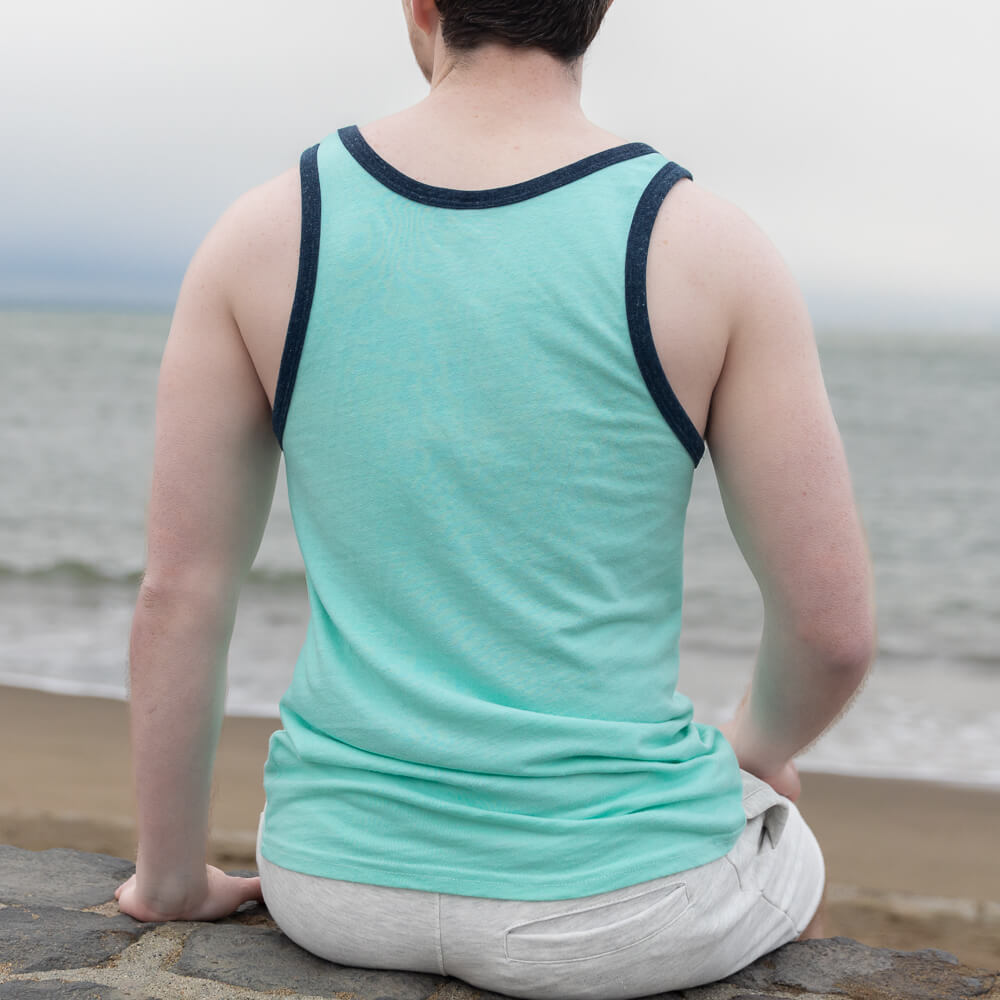 Organic Cotton 5&quot; Gym Sweatshort in Silver Heather