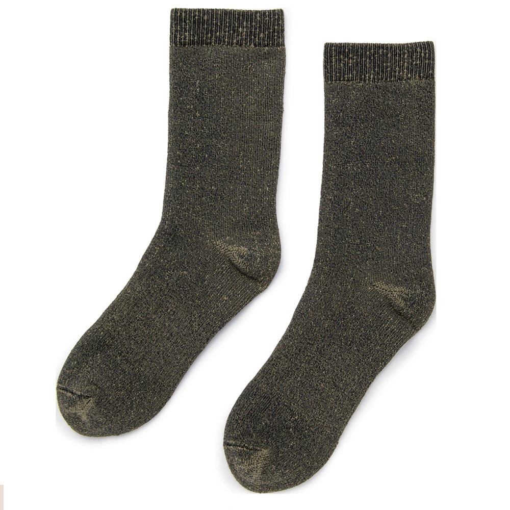 Army Full Cushion Organic Cotton Boot Sock - Made In USA by Zkano