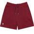 Organic Cotton 5" Gym Sweatshort in College Burgundy