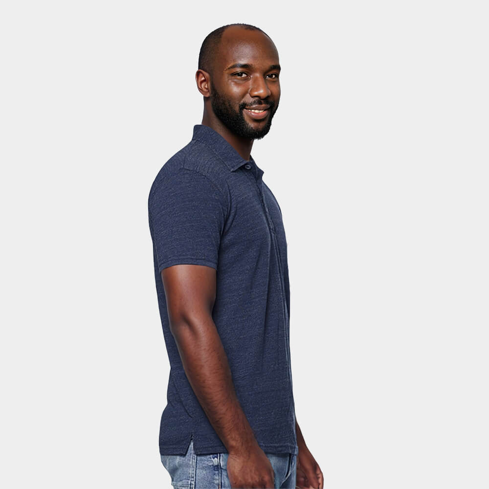 Denim Blue Polo T-Shirt