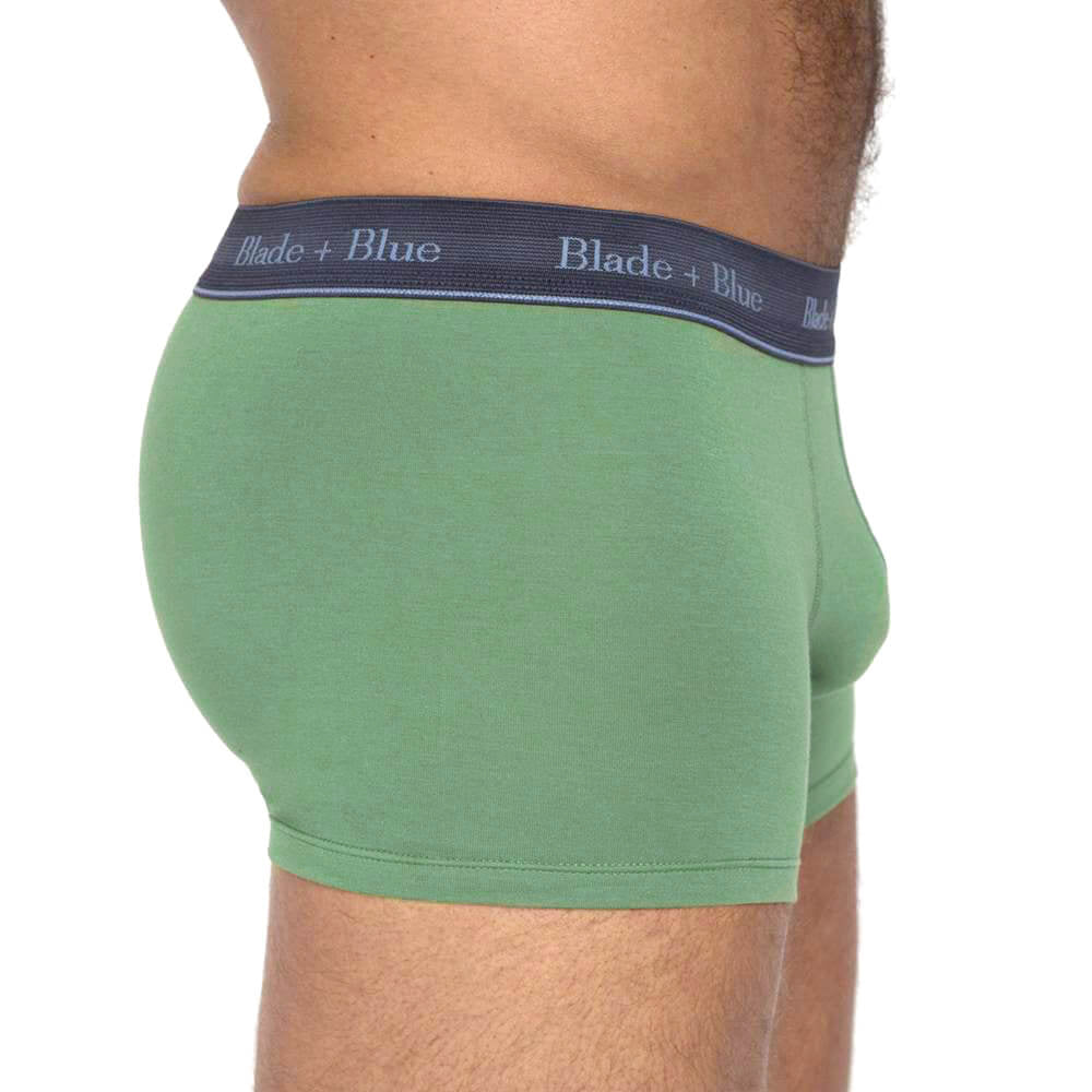 Grassy Green Trunk Underwear - Made In USA