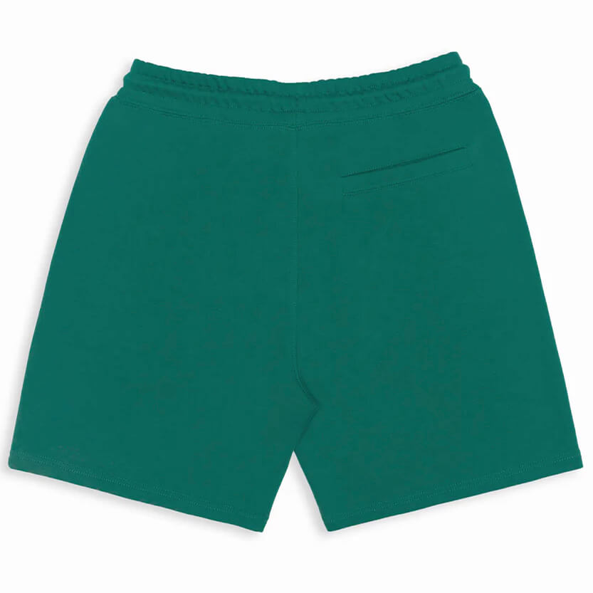 Organic Cotton 5&quot; Gym Sweatshort in Hunter Green