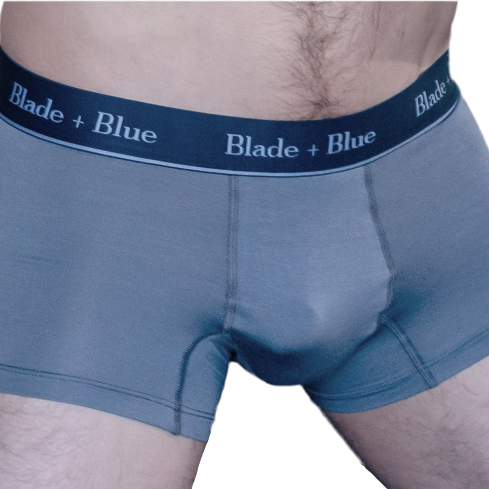 Metal Gray Short Trunk Underwear - Made In USA