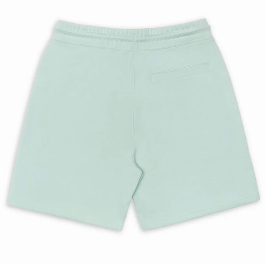 Organic Cotton 5&quot; Gym Sweatshort in Mint Green