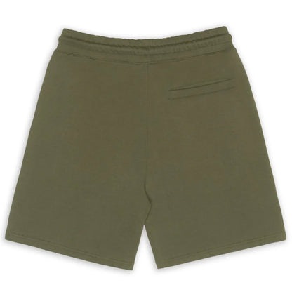 The 100% Organic Cotton 5&quot; Gym Sweatshort in Military Olive