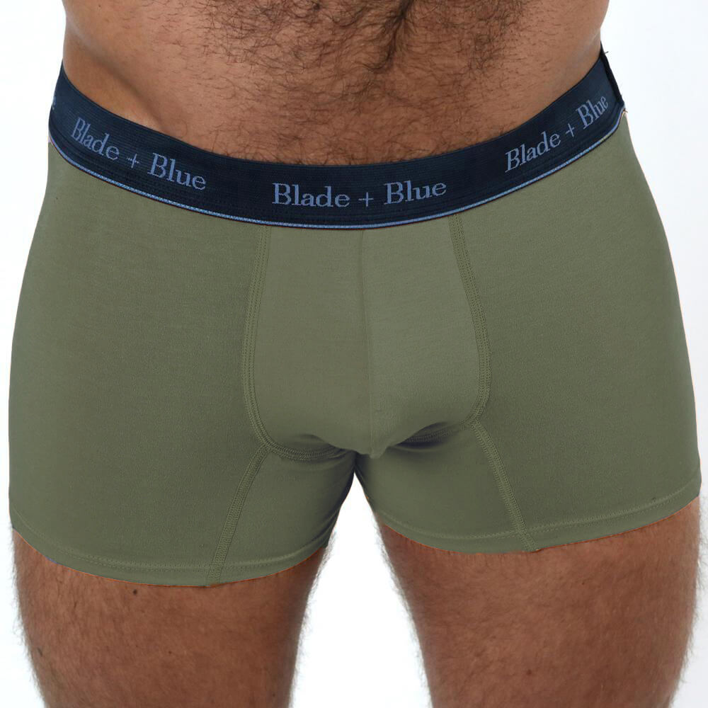 Olive Green Trunk Underwear - Made In USA