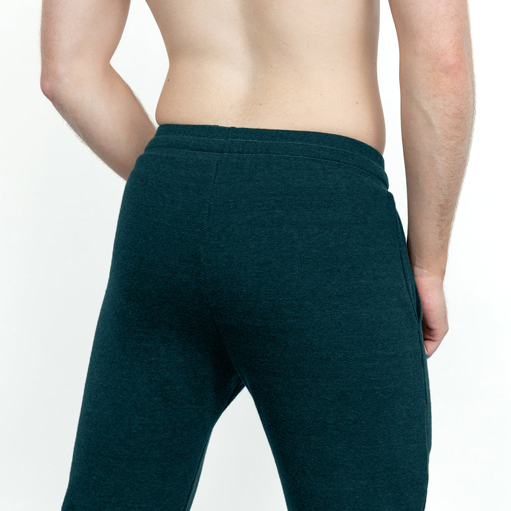 Crystal Teal Heather Hugger Jogger Sweatpants