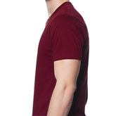 Burgundy Wine Cotton T-Shirt