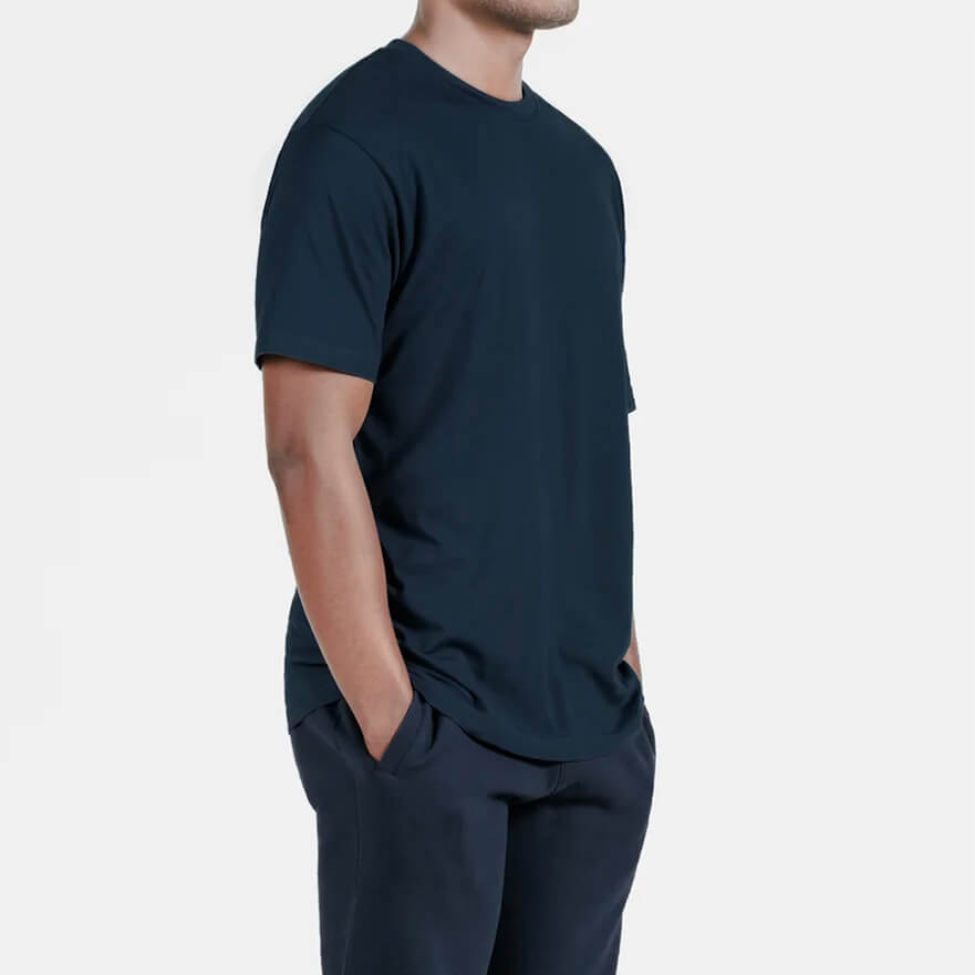 Navy Blue Supima Cotton T-Shirt