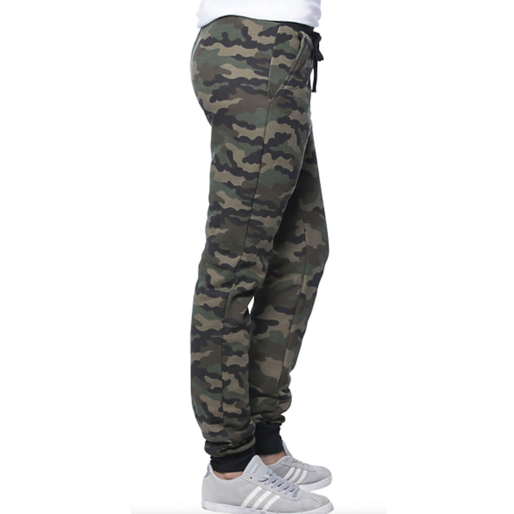 Camouflage Jogger Sweatpants Blade Blue