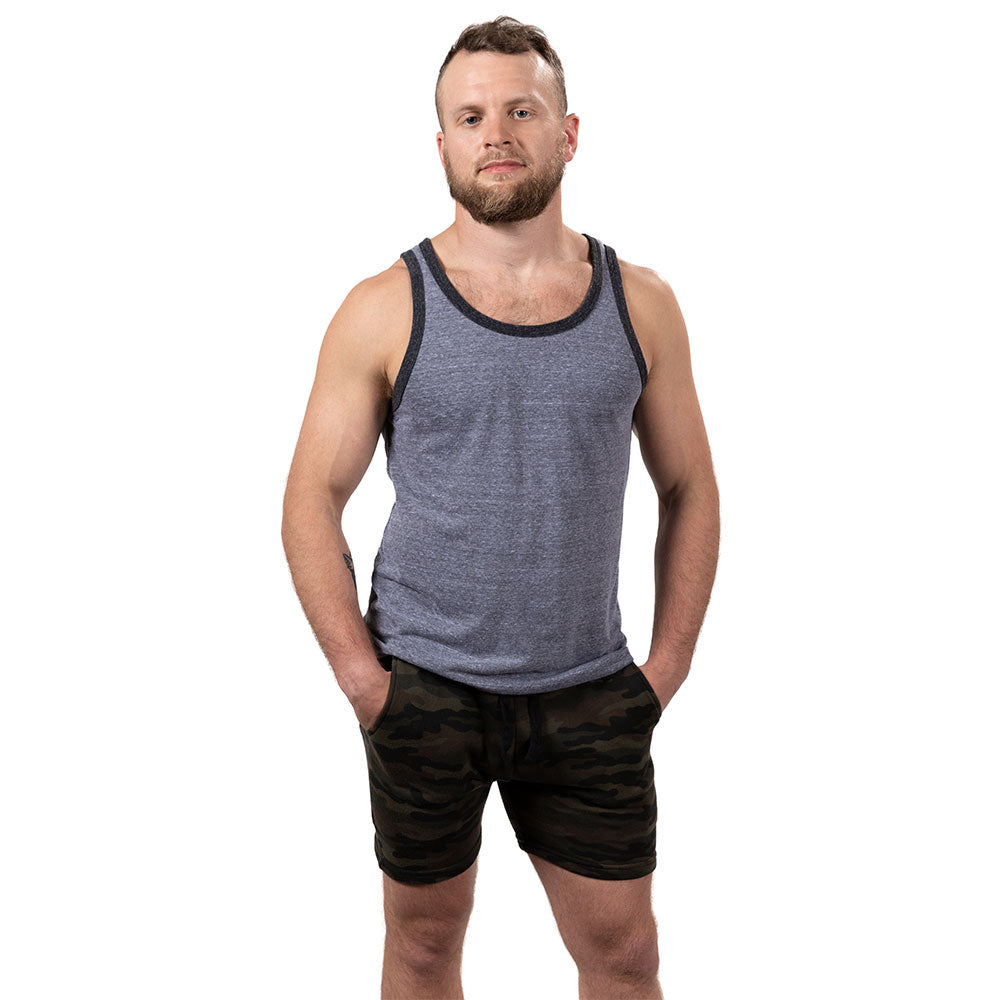 Camo Sweat Shorts Made in USA – Blade + Blue