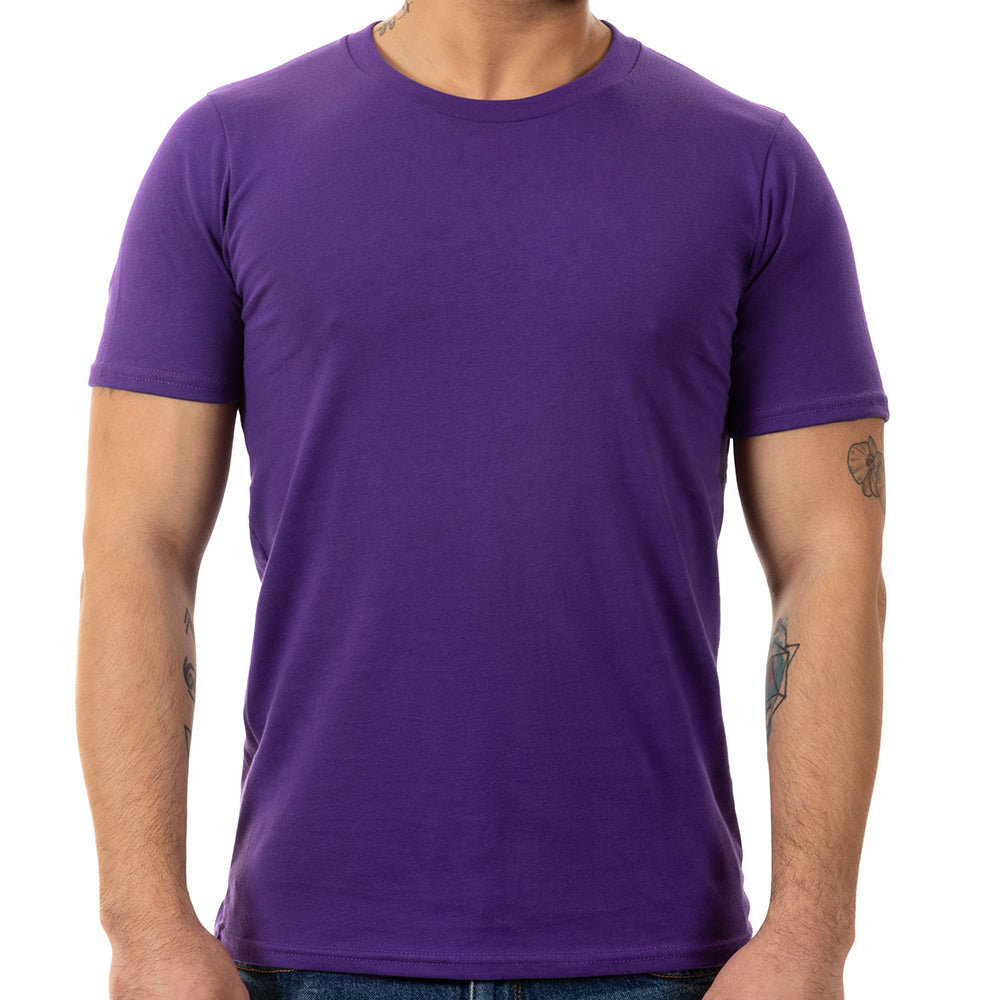 Purple Grape Cotton T-Shirt